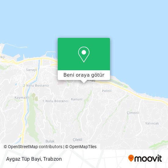 Aygaz Tüp Bayi harita