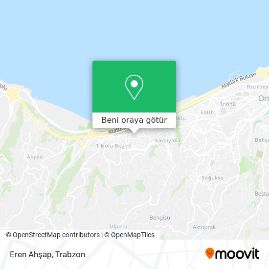 Eren Ahşap harita