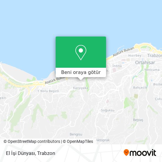 El İşi Dünyası harita