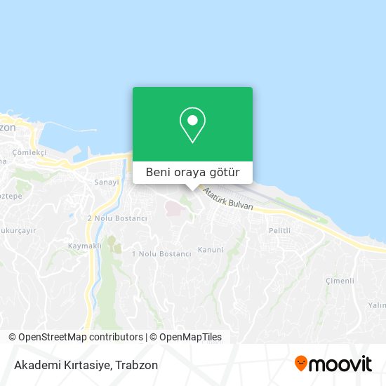 Akademi Kırtasiye harita