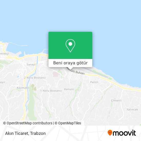 Akın Ticaret harita