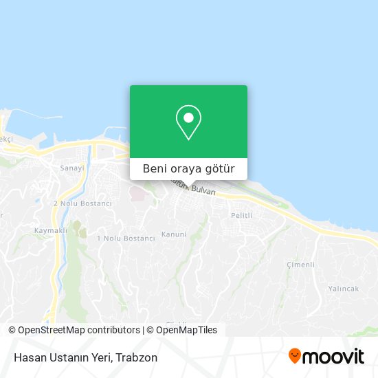 Hasan Ustanın Yeri harita