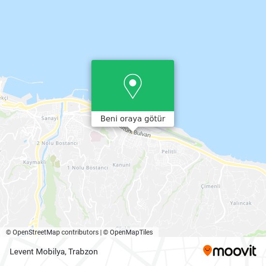 Levent Mobilya harita