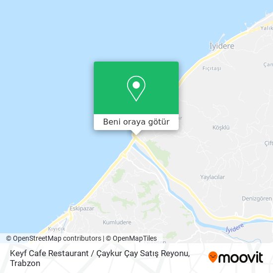 Keyf Cafe Restaurant / Çaykur Çay Satış Reyonu harita