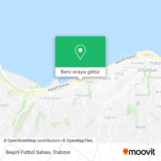 Beşirli Futbol Sahası harita