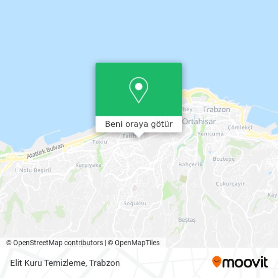 Elit Kuru Temizleme harita