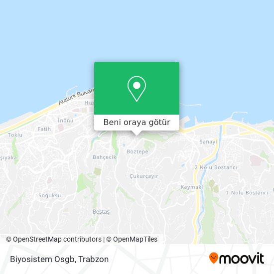 Biyosistem Osgb harita