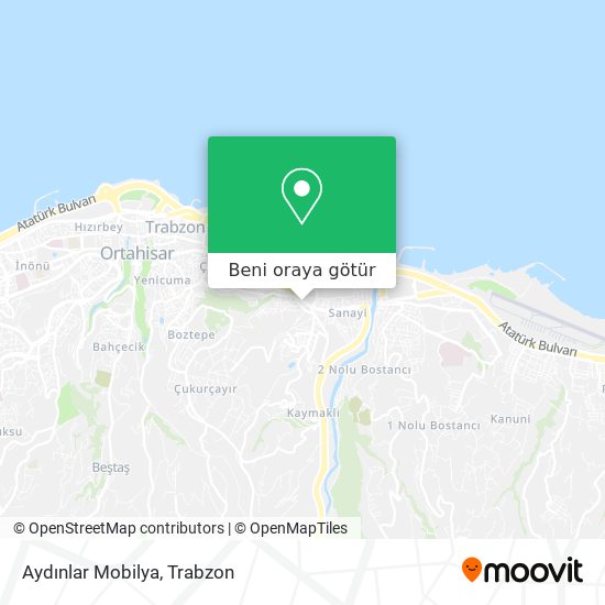 Aydınlar Mobilya harita