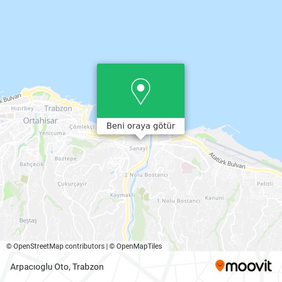 Arpacıoglu Oto harita