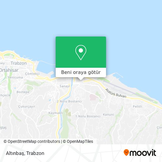 Altınbaş harita