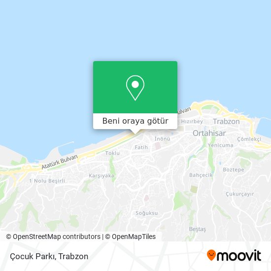 Çocuk Parkı harita
