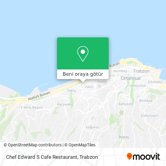 Chef Edward S Cafe Restaurant harita