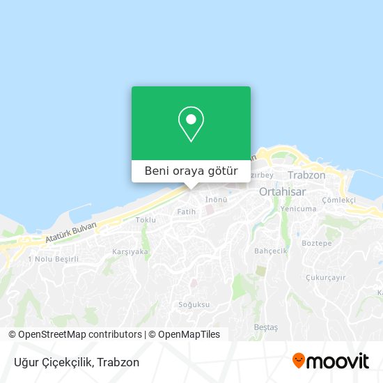 Uğur Çiçekçilik harita
