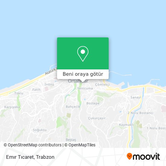 Emır Tıcaret harita