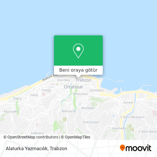 Alaturka Yazmacılık harita
