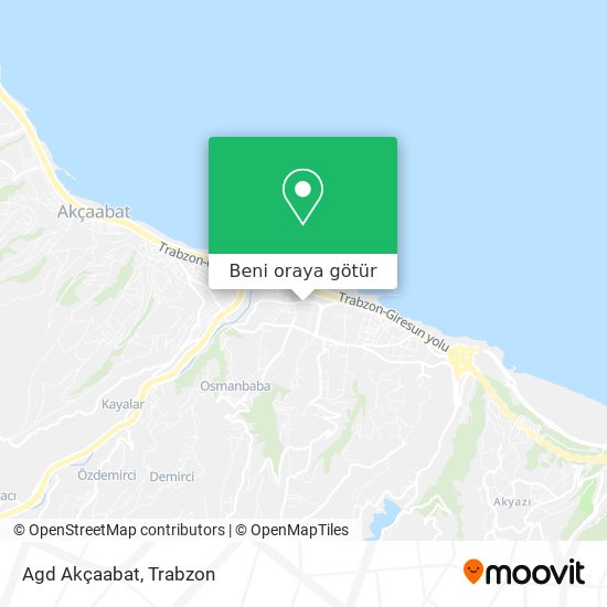 Agd Akçaabat harita