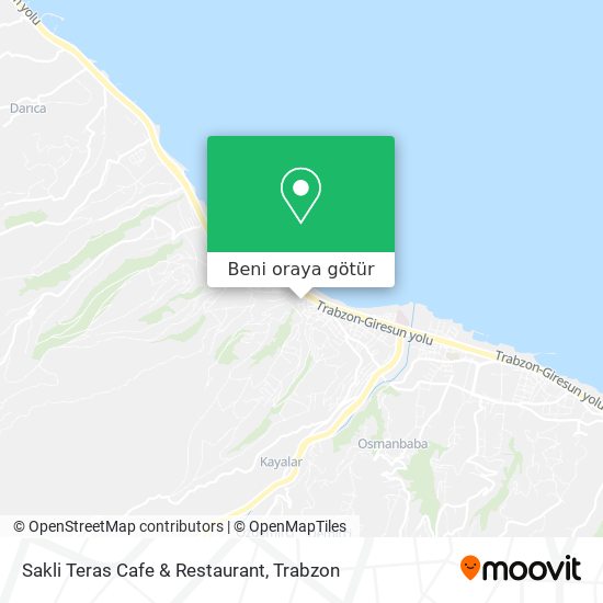 Sakli Teras Cafe & Restaurant harita