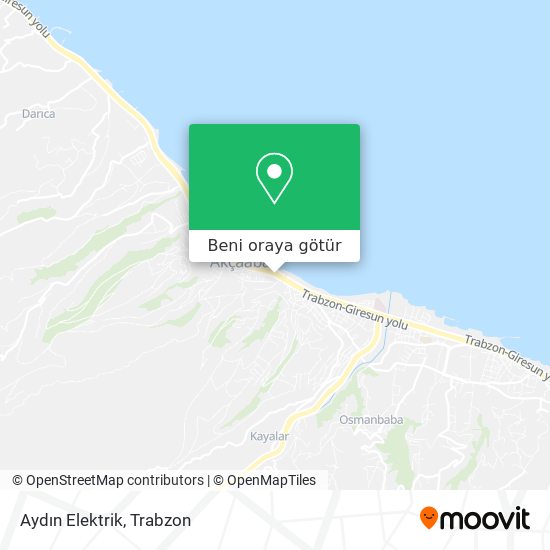 Aydın Elektrik harita