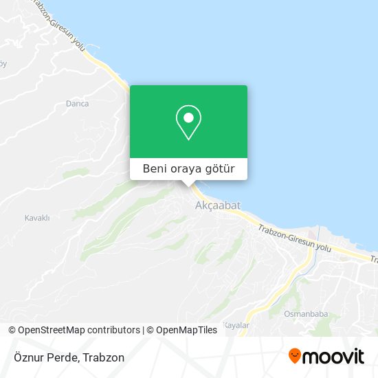 Öznur Perde harita