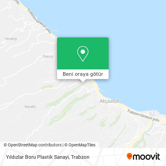 Yıldızlar Boru Plastik Sanayi harita