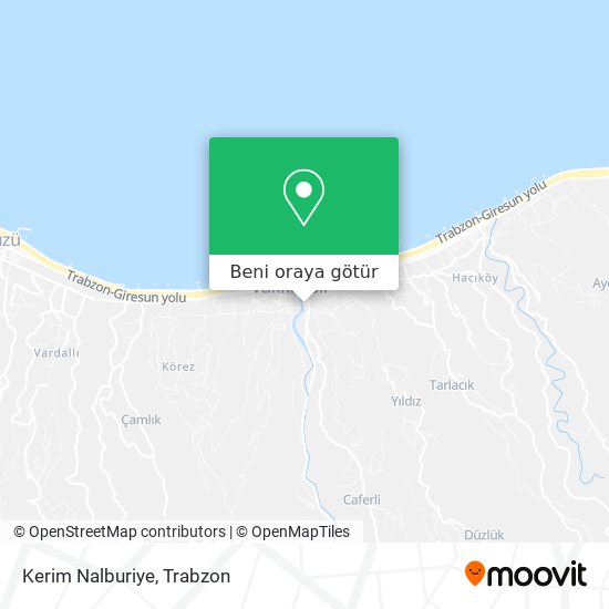 Kerim Nalburiye harita