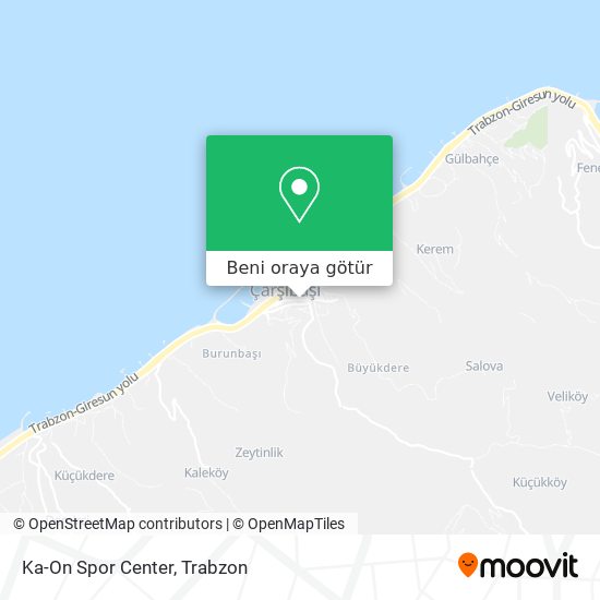 Ka-On Spor Center harita