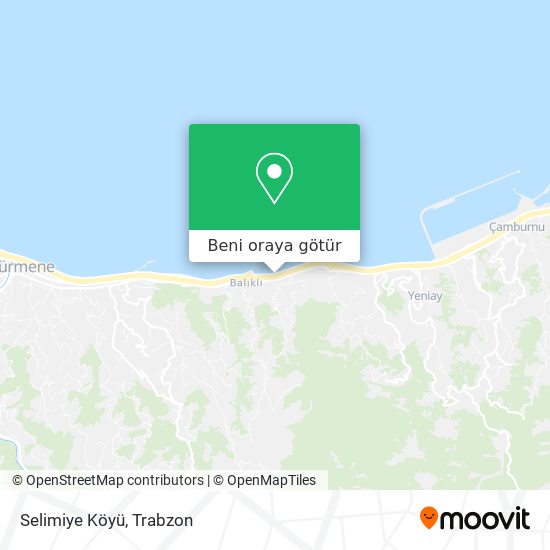 Selimiye Köyü harita