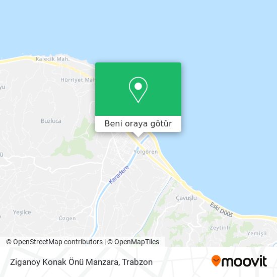 Ziganoy Konak Önü Manzara harita