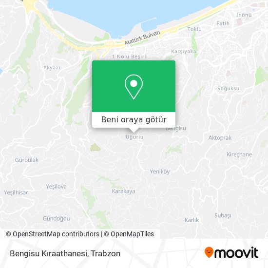 Bengisu Kıraathanesi harita