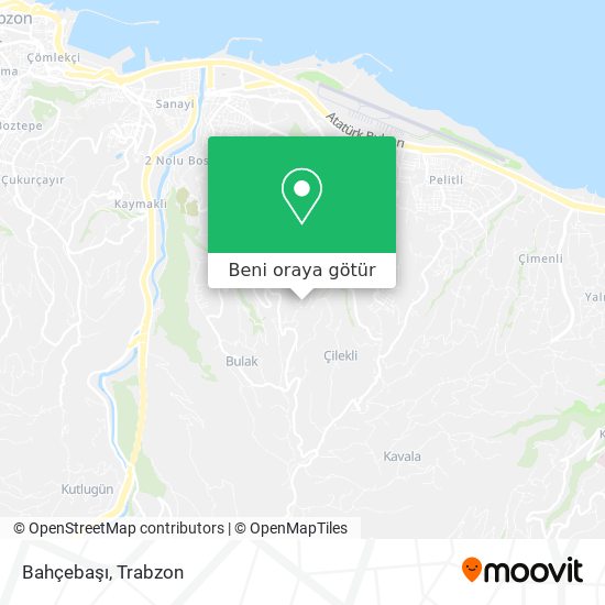 Bahçebaşı harita