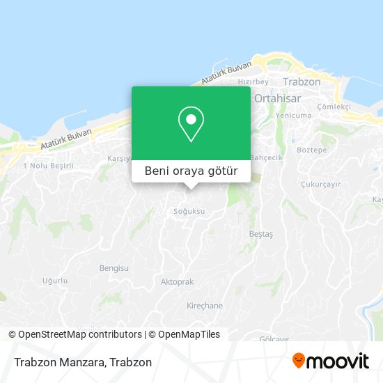Trabzon Manzara harita