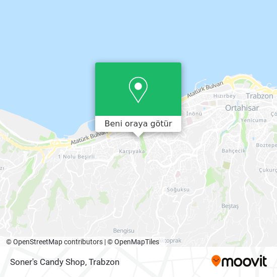 Soner's Candy Shop harita