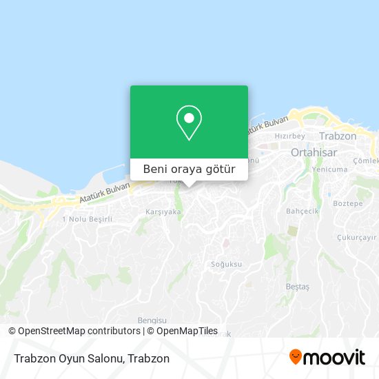 Trabzon Oyun Salonu harita