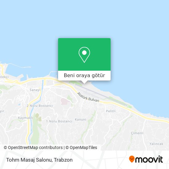 Tohm Masaj Salonu harita