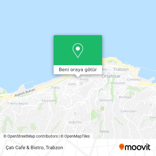 Çatı Cafe & Bistro harita