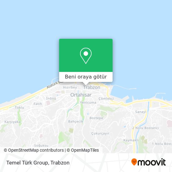 Temel Türk Group harita