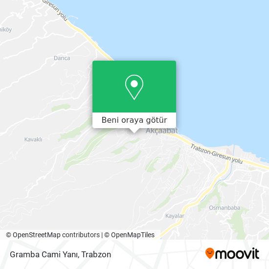 Gramba Cami Yanı harita