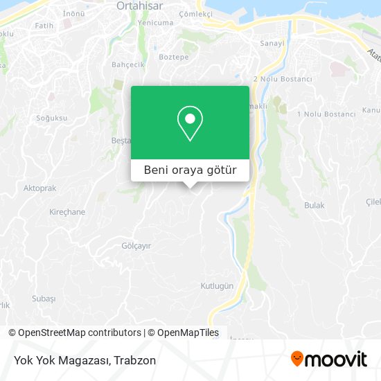 Yok Yok Magazası harita