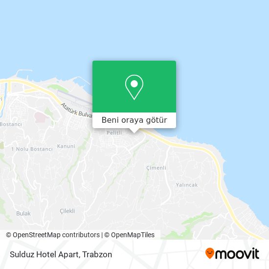 Sulduz Hotel Apart harita