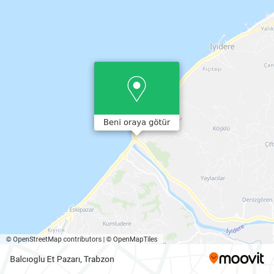 Balcıoglu Et Pazarı harita