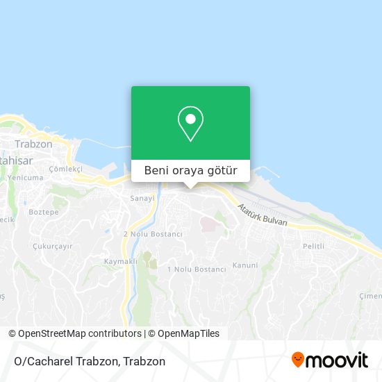 O/Cacharel Trabzon harita