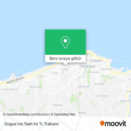 Dogus Ins.Taah.Ve Tı harita