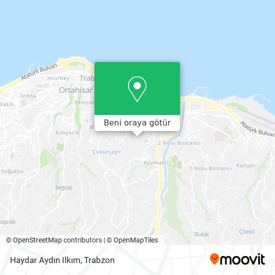 Haydar Aydın Ilkım harita
