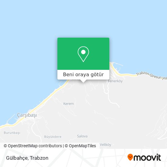 Gülbahçe harita