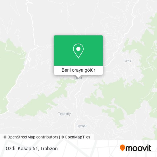 Özdil Kasap 61 harita
