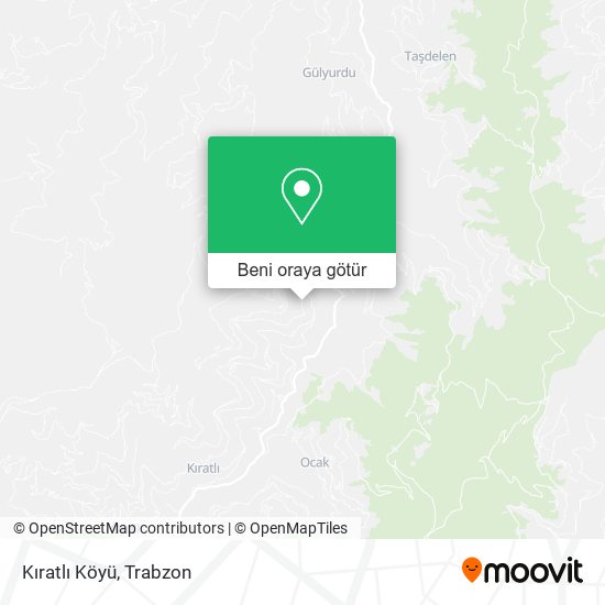 Kıratlı Köyü harita