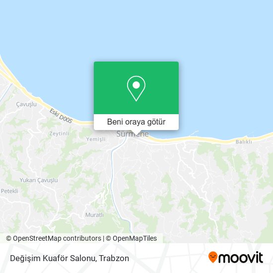 Değişim Kuaför Salonu harita