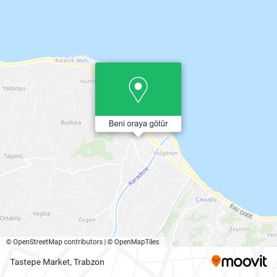 Tastepe Market harita