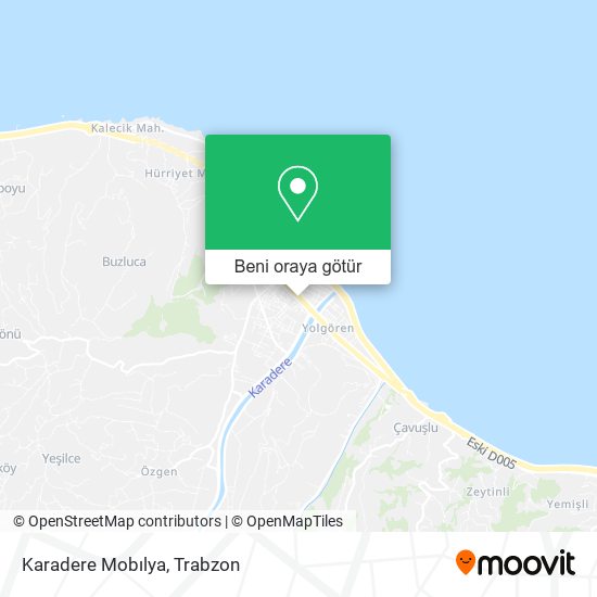 Karadere Mobılya harita