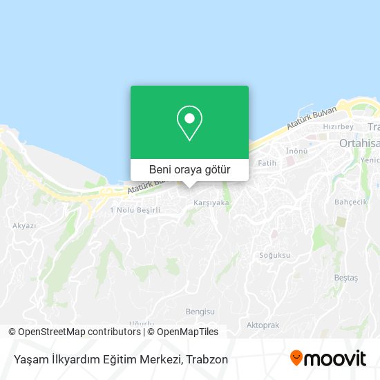 Yaşam İlkyardım Eğitim Merkezi harita